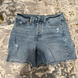 Old Navy High-Rise Distressed Denim Shorts